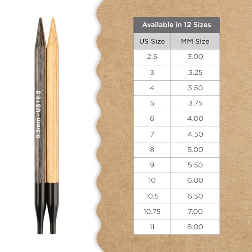 Knitter’s Pride Day & Nite Interchangeable Needle 5""(13cm) -US 10.5(6.5mm) - size: 6.50mm