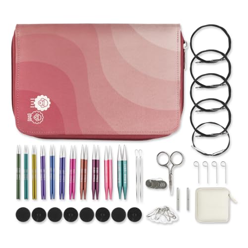 KnitPro Zing Regal Interchangeable Needle Set 4" (10cm) | 11 US Sizes (2.5 to 11) - size: Regal