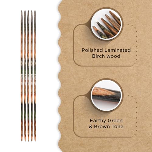 Knitter’s Pride Terra Double-Point Needle 6""(15cm) - US 1(2.25mm) - size: 2.25mm