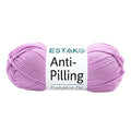 Estako DailyKnit-DK Anti-Pilling Acrylic Yarn, Soft Baby DK Weight 3, Lilac | crocheting projects, double knit, lightweight, 100 g, 273 yds, blankets, amigurumi, granny squares, machine washable - color: 80006 - Lilac, size: Pack Of One