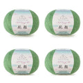 Susan's Family Alpaca Wool Yarn 4x50g/361Yds - Stone Green | Soft and Durable Alpaca Wool Blend Yarn, Crochet and Crafts - color: 22#Stone Green