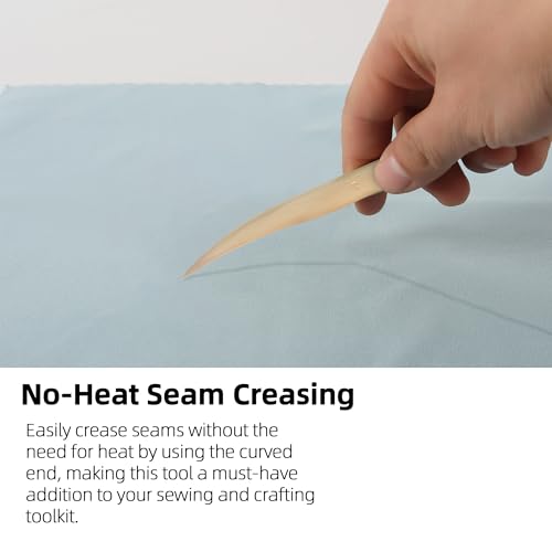 (2-Pack) Calvana Point Turner, Sewing Seam Marker, Crease Maker for Quilting, Compatible with Clover Point 2 Point Turner