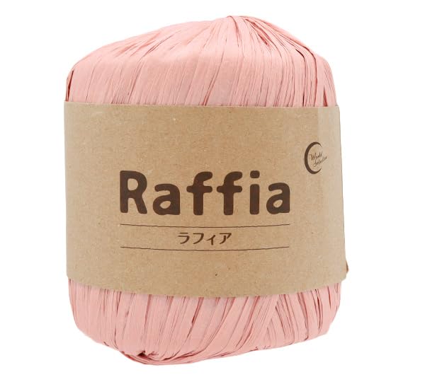 ユザワヤ(Yuzawaya) Raffia Tape Yarn, 100% Rayon, 1 Skein (40g), 52 Yards (48m), Color 114-4 - World Festa - color: Color 114-04