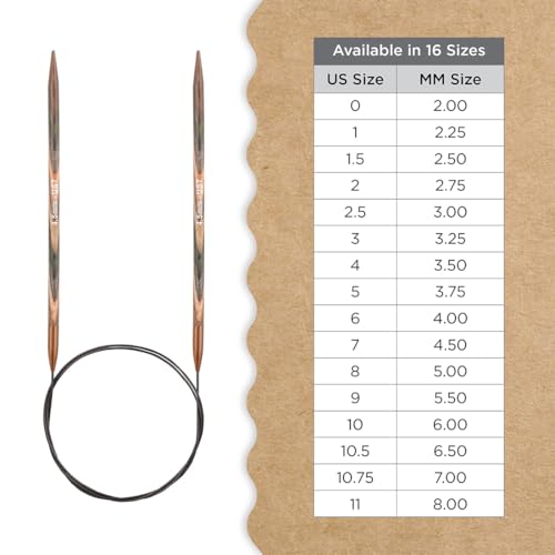 Knitter’s Pride Terra Fixed Circular Needle 16""(40cm) - US 7(4.5mm) - size: 4.50mm