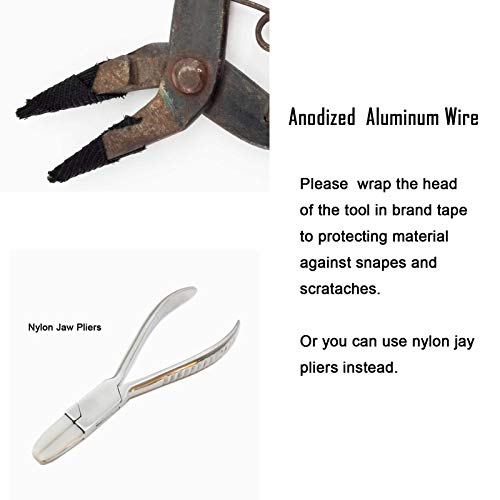 INSPIRELLE 15 Guage Aluminum Craft Wire 20 Colors Bendable Metal Wire | for Jewelry Craft Making, 5M Each Color 1.5mm - size: 15 Guage (1.5mm)