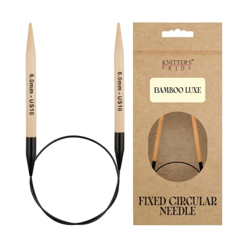 Knitter’s Pride Bamboo Luxe Fixed Circular Needle 32""(80cm) - US 10(6mm) - size: 6.00mm