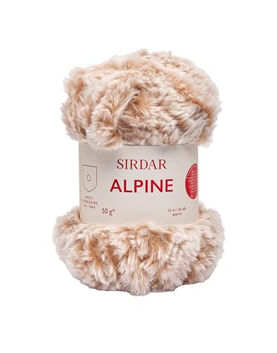 Sirdar Alpine - Luxe Faux Fur Yarn - Lynx (404) - 50g - color: Lynx