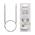 KnitPro Stelo Lace Circular Needles 16" (40cm) | US Size 10.5 (6.5mm) - size: US Size 10.5 (6.5mm)