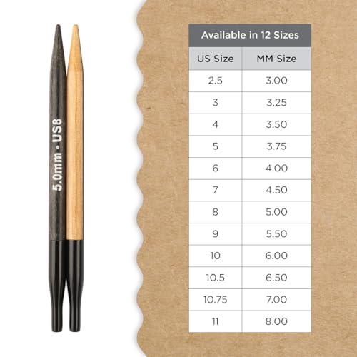 Knitter’s Pride Day & Nite Interchangeable Needle 5""(13cm) - US 8(5mm) - size: 5.00mm