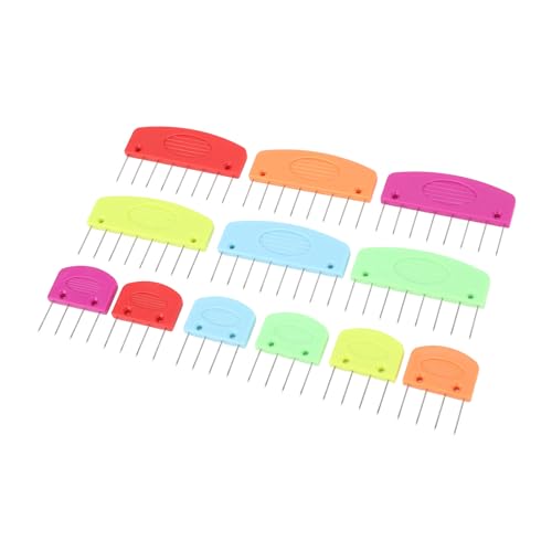Knit Blocker Plastic and Stainless Steel Multifunctional Knit Crochet Blocking Comb for Handcraft