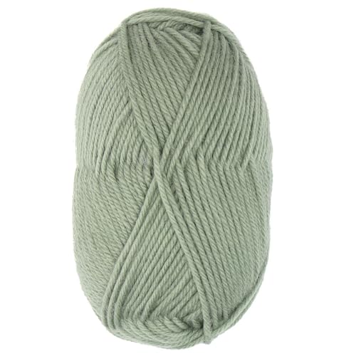 100% Superwash Wool Yarn 3 Skeins 150g DK Weight Knitting Crochet S. Green | Sourced from Peru for breathable warmth and 327yd total length per 150g pack ideal for soft baby garments hats and sweater - color: Sage Green