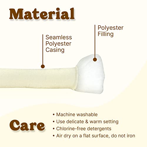 DIY Soft Polyester Bulky Yarn, Cream, 2.2 LBS, 41.5 Yards | Hand Knitting Blanket, Arm Knitting, Chunky Braided Knot Throw, Weave Craft Crochet, Pillow & Handbag - color: Cream (Polyester)