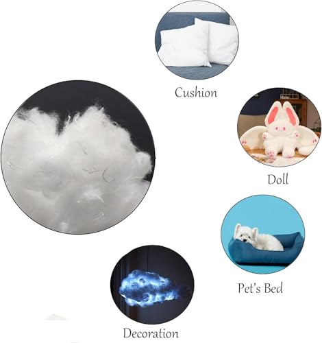 800g/1.7lb Premium Polyester Stuffing for Stuffed Animals,Soft and Warm Down Feather Like Pillow Stuffing for Couch Pillow,Fiber Filling Stuffing for Craft - size: 800/1.7lb
