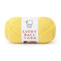 LUCKY BALL Milk Cotton Yarn, 100g / 240 yd 60% Cotton 40% Acrylic #2 Fine Sport Yarn, Soft Crochet & Knitting Yarn for Amigurumi Dolls, Baby Items, Flowers, Hats, Sweaters, Blankets (Golden) - color: 1Golden