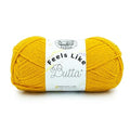 Lion Brand Yarn, Feel Like Butta Velvety Soft Yarn for Knitting, Crochet, and Crafts, Golden Sunshine, 1 Pack, Chenille Like Fiber for Plush Baby Blankets, Amigurumi Toys, and Worsted Weight Sweaters | Buttery Soft Machine Washable Worsted Weight Knit Fib