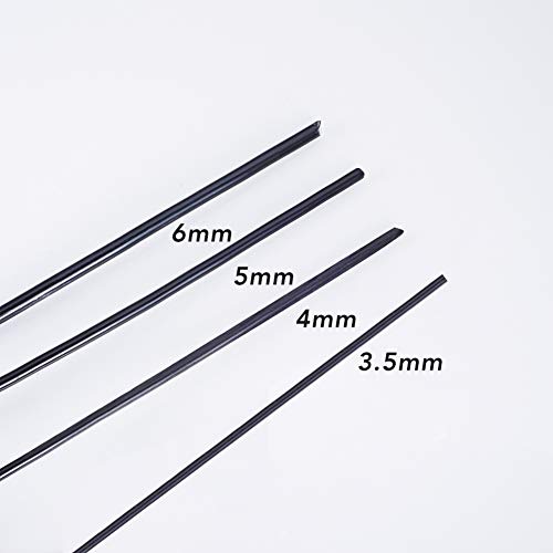 BENECREAT 52 Feet 6 Gauge Aluminum Wire Black Halloween Craft Sculpting Bendable Wire for Bonsai Trees, Floral, Skeleton Making, Home Decors and Other Arts Crafts Making - color: Black (6 Gauge, 52 Feet), size: 6 Gauge