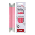 KnitPro Zing Double Pointed Needles 6" (15cm) | US Size 10.5 (6.5mm) - size: US 10.5 (6.5mm)