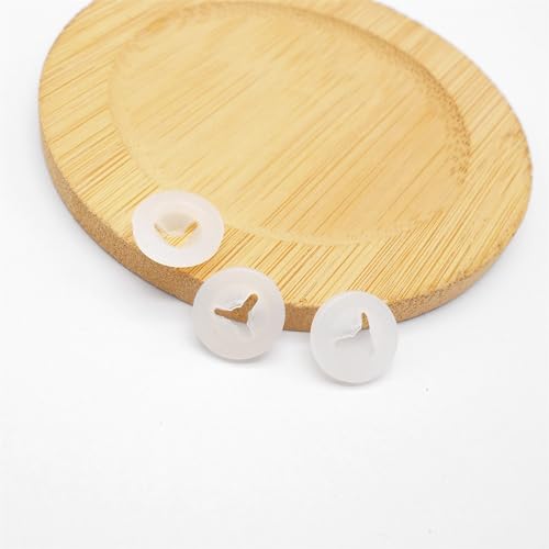 JJGQAZ 60pcs 12mm 20mm 25mm Safety Eyes Washers for Stuffed Animals Plastic Craft Eyes Backs for Crochet Amigurumi Plush Animals (S-12.5MM) - color: S-12.5MM