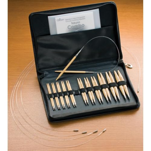 Takumi Bamboo Interchangeable Circular Knitting Needle Set-