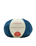 Sirdar Cashmere Merino Silk DK 418 Orient Blue - color: Orient Blue (# 418)