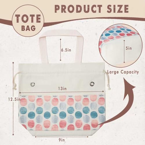 TOGETRUE Yarn Bag, Knitting Crochet Tote Bag, Yarn Storage Bags Organizer, Crochet bags for Crocheting Project, Store Skein Ball, Short Knitting Needle (Medium, Point Shape) - color: Point Shape, size: Medium