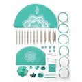 KnitPro The Mindful Collection Gratitude Interchangeable Needles Set 5" (13cm) | 12 US Sizes (2.5-17) with Accessories - size: Gratitude