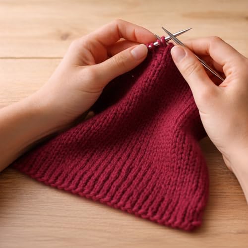 100% Merino Wool Yarn – Extrafine Super Soft Yarn for Knitting, Made in Italy by Lana Gatto, Super Soft Line, Red-12246, 2-Pack (1.8 oz. / 137 yds Each) - color: Red - 12246, size: 2