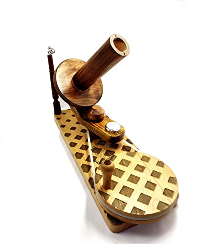 Wooden Yarn | Ball Winder | Yarn Swift | Wooden Hand Operated Winder for Making Yarn Ball from Hank of Yarn Skein Winder for Knitting Gift Travel