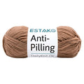 Estako DailyKnit-DK Anti-Pilling Acrylic Yarn, DK Weight 3, Milky Brown | soft, crocheting projects, lightweight, 100 g, 273 yds, baby blankets, amigurumi, machine washable - color: 80073 - Milky Brown, size: Pack Of One