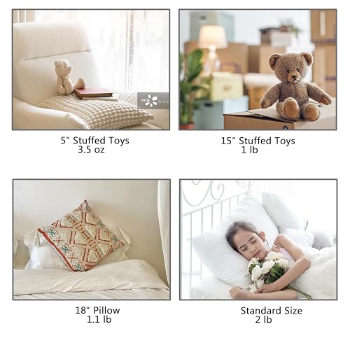 3.5 oz Polyfill Stuffing for Stuffed Animals, Soft and Fluffy, Washable | for Craft Crochet and Cloud Decorations, Compression Resistance and Resilience