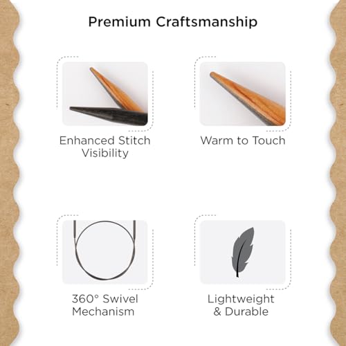 Knitter’s Pride Day & Nite Fixed Circular Needle 32""(80cm) - US 9 (5.5mm) - size: 5.50mm