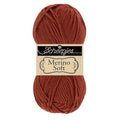 Scheepjes Merino Soft 50 g Skein - 608 Dali red to Orange - color: 608 Dali
