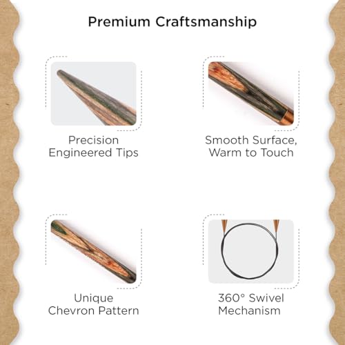 Knitter’s Pride Terra Fixed Circular Needle 32""(80cm) - US 11(8mm) - size: 8.00mm