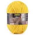 Chunky Velvet Yarn for Crocheting & Knitting, 7.05oz 262.4yd Super Soft Chenille Plush Yarn, Bulk Thick Yarns for Baby Blankets, Amigurumi, Scarves | 20 Colors (1, Golden Yellow) - color: Golden Yellow