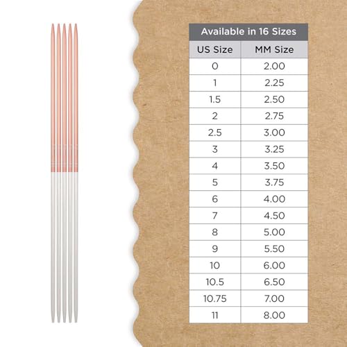 Knitter’s Pride Rosemist Double-Point Needle 6""(15cm) - US 0(2mm) - size: 2.00mm