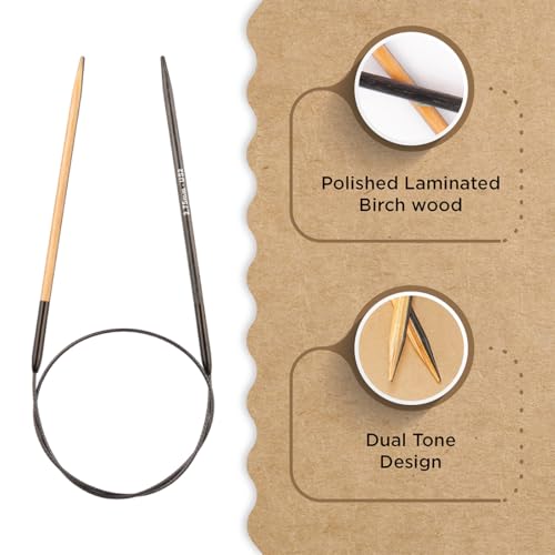 Knitter’s Pride Day & Nite Fixed Circular Needle 16""(40cm) - US 2(2.75mm) - size: 2.75mm