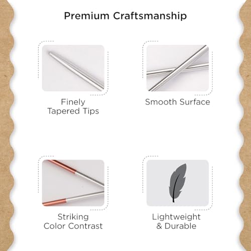 Knitter’s Pride Rosemist Fixed Circular Needles 40""(100cm) - US 1.5(2.5mm) - size: 2.50mm