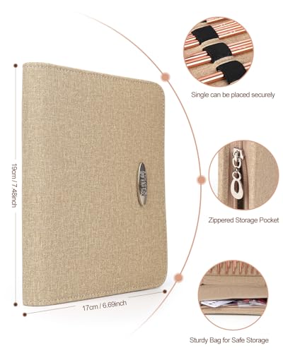 Aeelike Interchangeable Knitting Needles Set for DIY Crafts, Rose Gold | Aluminum Interchangeable Knitting Needles with 4 Cables, Smooth Complete Needles Set for Socks Blankets Sweaters, Ideal Gift - color: Rose Gold