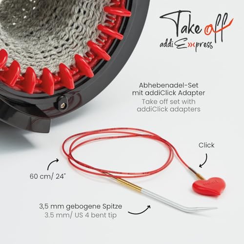 addiExpress Take Off Slip Off Needle Set - 3-Piece Set