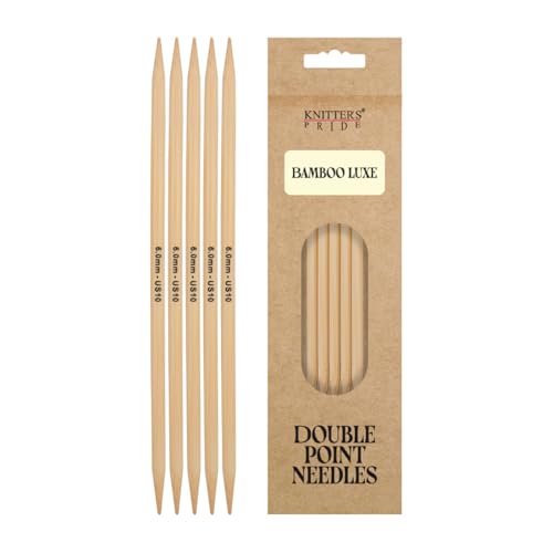Knitter’s Pride Bamboo Luxe Double-Point Needle 8""(20cm) - US 10(6mm) - size: 6.00mm