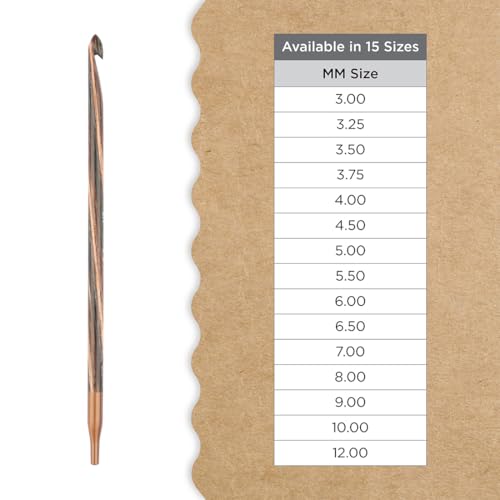 Knitter’s Pride Terra Afghan/Tunisian Crochet Hook - US I(5.5mm) - size: 5.50mm
