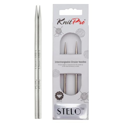 KnitPro Stelo Lace Interchangeable Tips 4" (10cm) | US Size 2.5 (3mm) - size: US Size 2.5 (3mm)