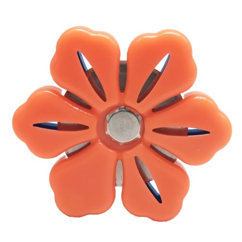HONEYSEW Magnetic Thread Cutter Yarn Cutter for Craft DIY Sewing Cutting Tools (Orange) - color: Orange