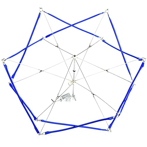 gernie Umbrella String Winder Tool Swift Operation Stretches Shrinks Holder Stand Iron Blue Support Display in Umbrella Shape Ideal for Yarn Swift Ball Winders, gernie04vw5gmhu2