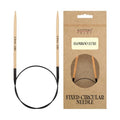 Knitter’s Pride Bamboo Luxe Fixed Circular Needle 16""(40cm) - US 4(3.5mm) - size: 3.50mm