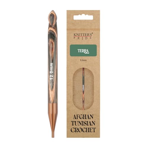 Knitter’s Pride Terra Afghan/Tunisian Crochet Hook -12mm - size: 12.00mm