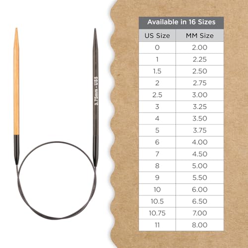 Knitter’s Pride Day & Nite Fixed Circular Needle 16""(40cm) - US 5(3.75mm) - size: 3.75mm