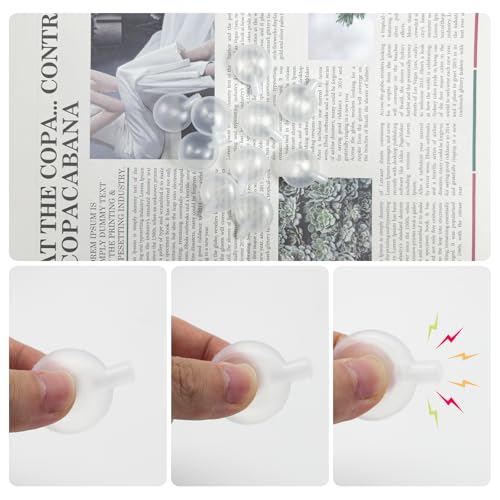 50PCS Replacement Squeakers for Dog Toys, 30MM Toy Noise Maker Plush Toy Repair Reed Insert Airbag Replacement for Dog Cat Toy Repair DIY (30mm, 100pcs) - size: 100pcs, style: 30mm