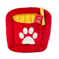 TONBO Soft Plush Small Cute and Cozy Nature Dog Cat Bed, Washer and Dryer Friendly (French Fries) - color: French Fries