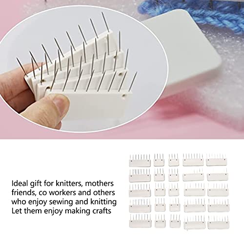Knit Blocking Pins Kit, Knit Blocking Combs, Blocking Pins for Knitting & Crochet Projects, Crochet Blocking Pins for Crochet Needlework Projects with 15pcs 8 10pcs 4 100 T Pins